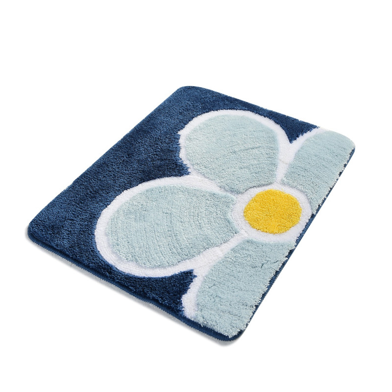 Коврик для ванной Chilai Home Flower Mavi 50x60
