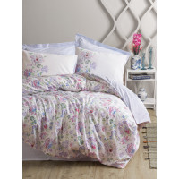 

Комплект постільної білизни Cotton Box Bohem Adsila Mavi 200x220 