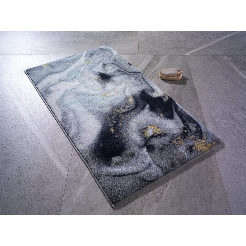 Ванный коврик Confetti Liquid Gri 50*57
