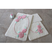 Коврик для ванной Chilai Home Rosalin Ecru