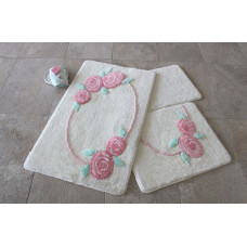 Коврик для ванной Chilai Home Rosalin Ecru
