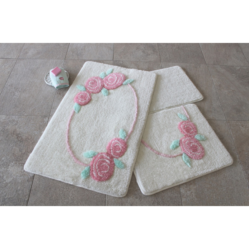 Коврик для ванной Chilai Home Rosalin Ecru