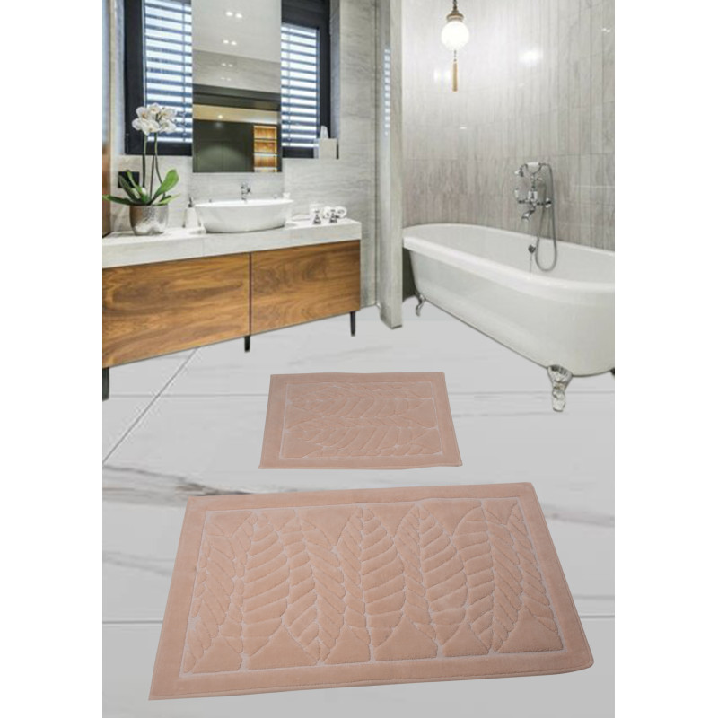 Набор ковриков для ванной комнаты Diva Forest Беж 60*100+50*60
