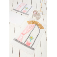 Коврик для ванной Chilai Home Bodrum White
