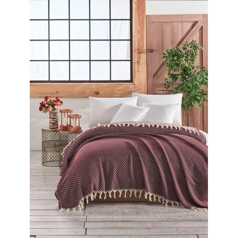 Плед Diva Milaniya Красный 200*220
