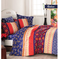 Комплект постельного белья Majoli Rabina Mavi