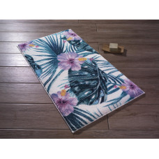 Коврик для ванной Confetti Hibiscus Lila 50*57
