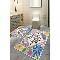 Набір килимків для ванної кімнати Chilai Home TOPIARY  60*100+50*60