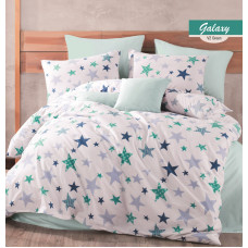 Комплект постельного белья Majoli Galaxy v2 Green 200x220