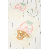 Ванный коврик Chilai Home Sepet Ecru
