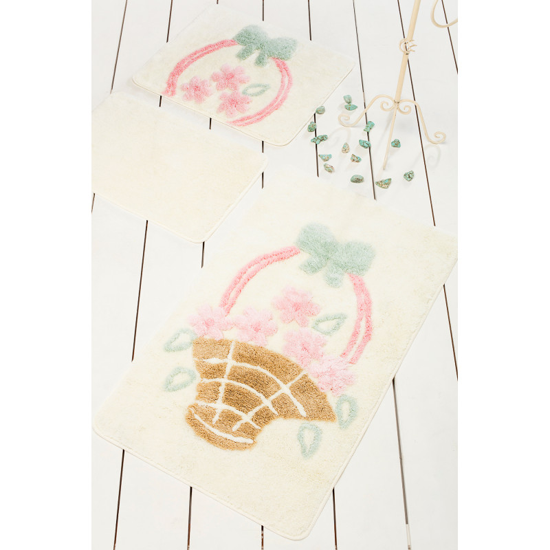 Ванный коврик Chilai Home Sepet Ecru
