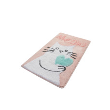 Ванный коврик Chilai Home Kedicik Pembe 60x100
