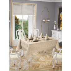 Скатерть Jackline Pano Linen Cappuccino 9886-7

The Ukrainian and Russian text are identical, as the product name uses international terms.  No translation is needed.
