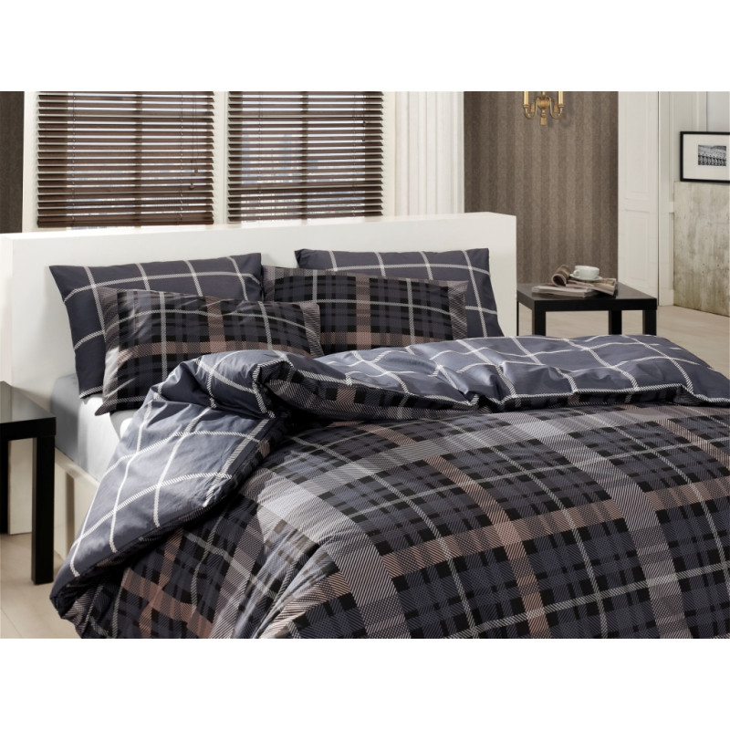 Комплект постельного белья Majoli Checker v1