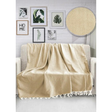 Плед Diva Waves Yellow 168x230
