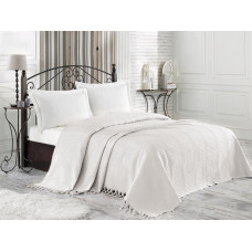 Покрывало Diva Cotton White 220x240

