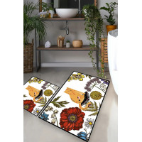 Набор ковриков для ванной комнаты Chilai Home Hennaed 60*100+50*60
