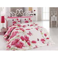 Постельное бельё Majoli Alize v2 Kirmizi 200x220