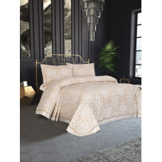 Покрывало Tropik Home Pandora Дамаск Бежевый 1289-9 240x260
