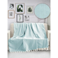 Плед Diva Waves L Green 168x230