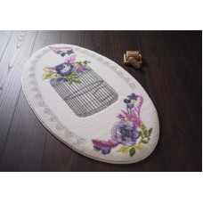 Коврик для ванной Confetti Flower Cage Purple 80*140
