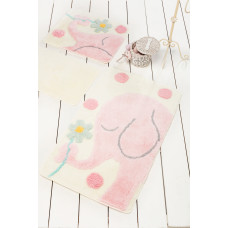 Ванный коврик Chilai Home Buyuk Fil Pink
