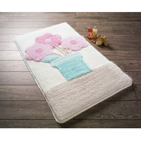 Коврик для ванной Confetti Midas P.Pink 55*60
