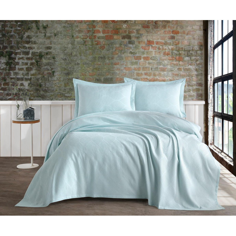 Покрывало Дива Сатин Минт 220x240
