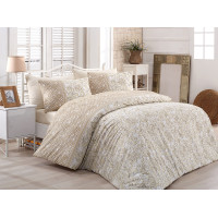 Комплект постельного белья Majoli Katya Bej