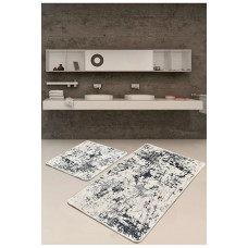 Набор ковриков для ванной комнаты Chilai Home Kenzo 60*100+50*60
