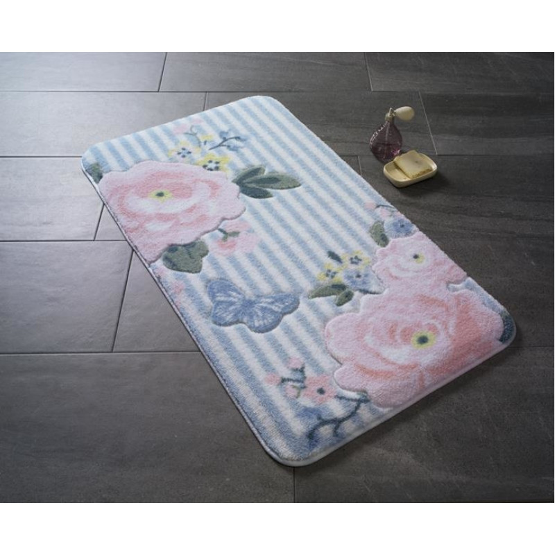Коврик для ванной Confetti Roses Pink 80*140
