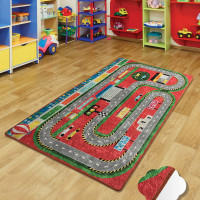 Коврик в детскую Chilai Home STATION KIRMIZI 100*160

