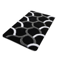 Ванный коврик Chilai Home Elegant Siyah 60x100
