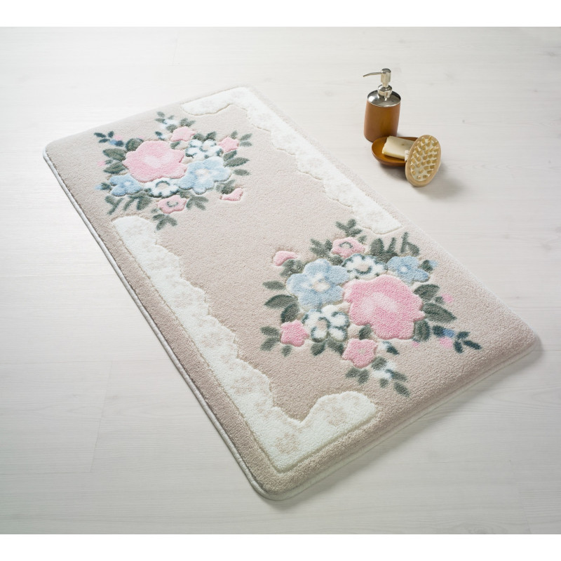 Коврик для ванной Confetti June Pink 57*100
