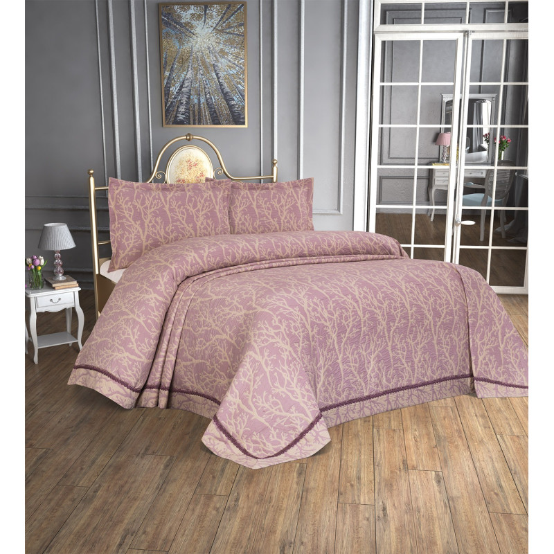 Покрывало Tropik Home Pandora Bamboo Lila 1228-6 240x260
