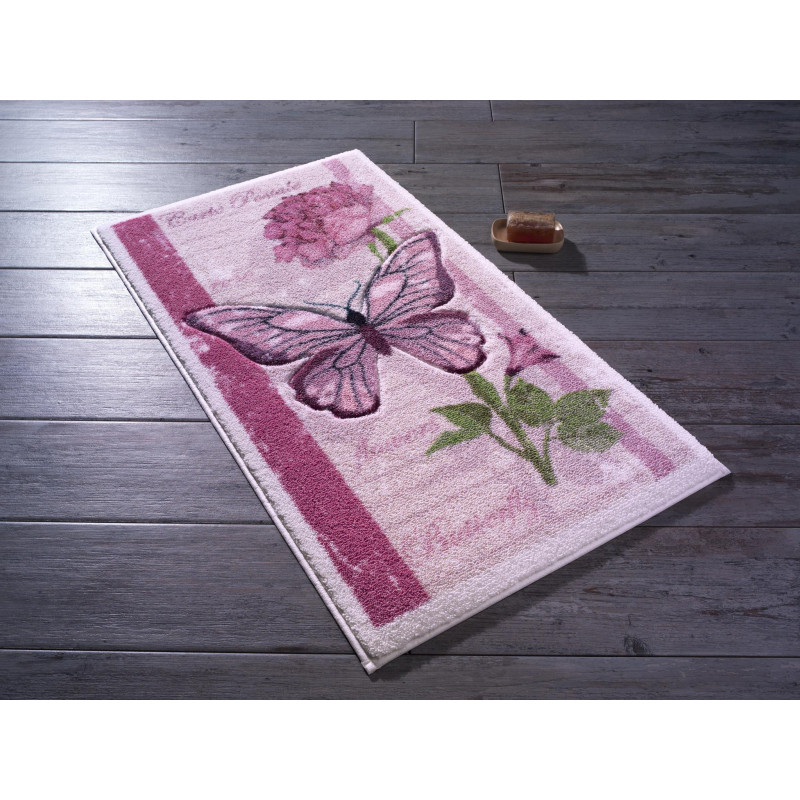 Ванный коврик Confetti Carte Postale Pembe 50*57
