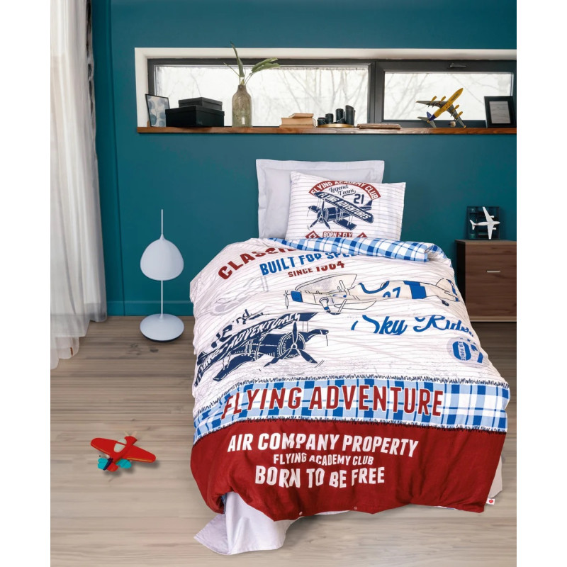 Комплект постельного белья Cotton Box Flying Gri
