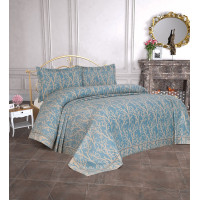 Покрывало Tropik Home Pandora Bamboo Turkuaz 1228-8 240x260
