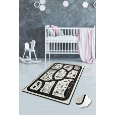 Коврик в детскую комнату Chilai Home ЧЕРНЫЙ ГОРОД 100*160
