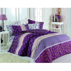 Постельный комплект Majoli Rabina Фуксия
