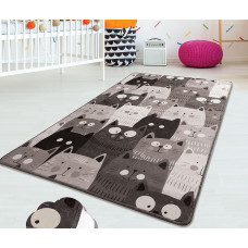 Коврик в детскую комнату Chilai Home CATS GRI 100*160
