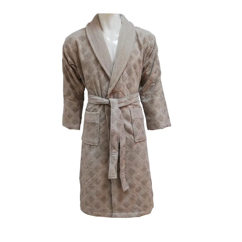 Халат Class Karo Man Beige M