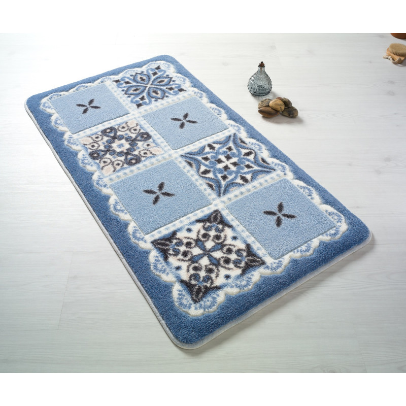 Коврик для ванной Confetti Ceramic Mavi 55*57
