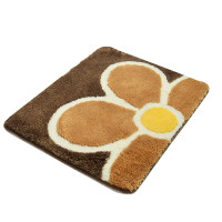 Коврик для ванной Chilai Home Flower Kahve 50x60
