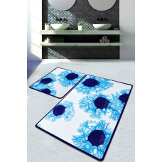 Набор ковриков для ванной Chilai Home UNRAVEL BANYO HALISI DJT 60x100+50x60
