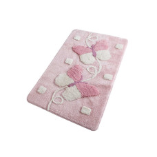 Ванный коврик Chilai Home Mari Pembe 60x100
