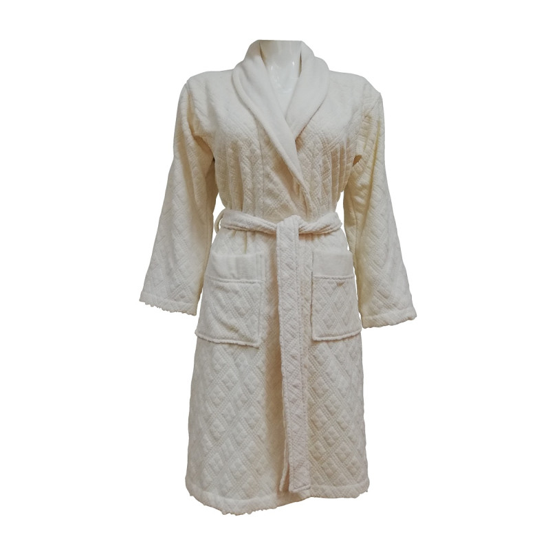 Халат Class Clerica Woman Cream размера M
