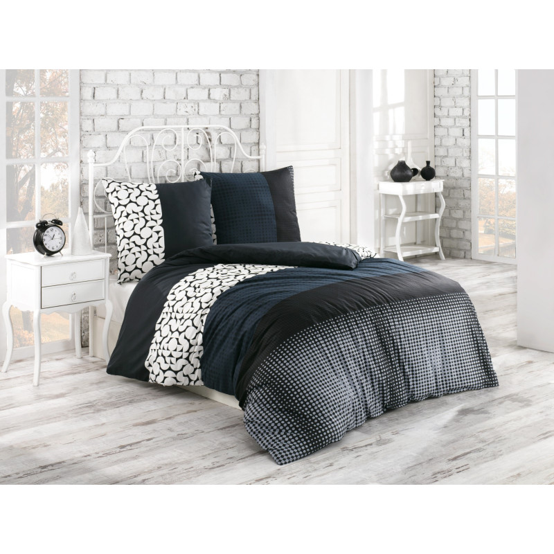 Постельный комплект Majoli Cinetic v1 Grey 200x220
