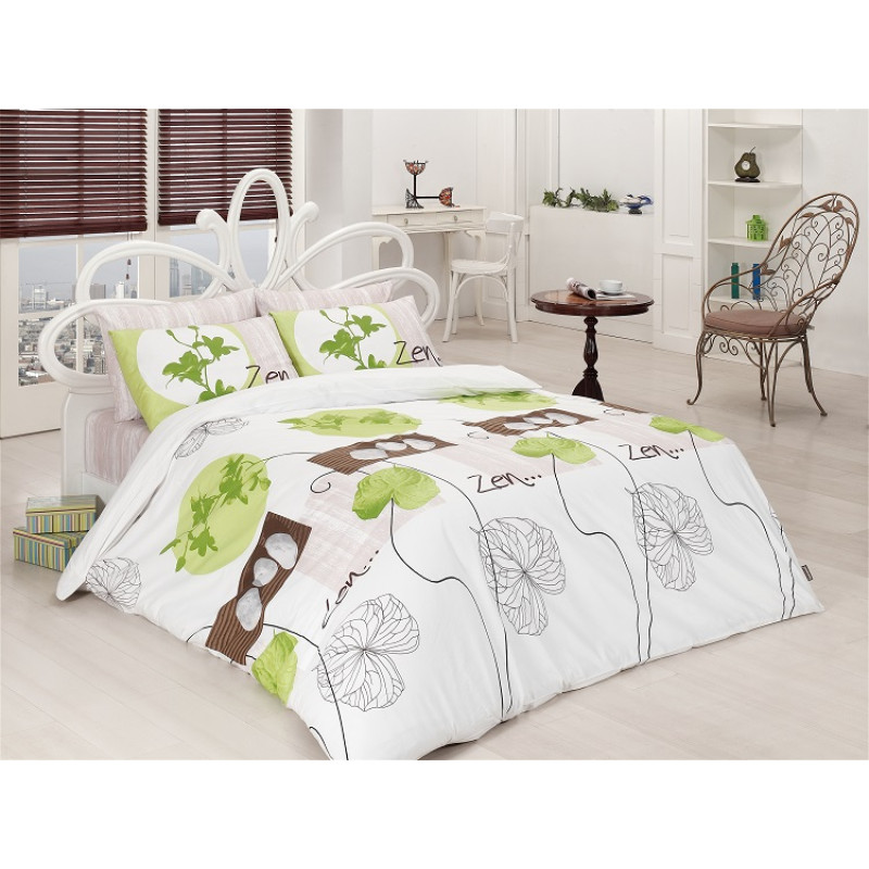 Постельное белье Majoli ранфорс Zen v1 200x220
