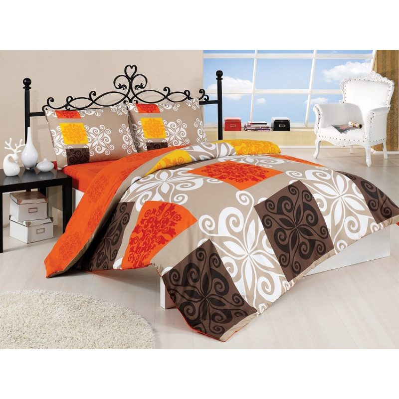 Постельное белье Majoli ранфорс Sedef v3 200x220
